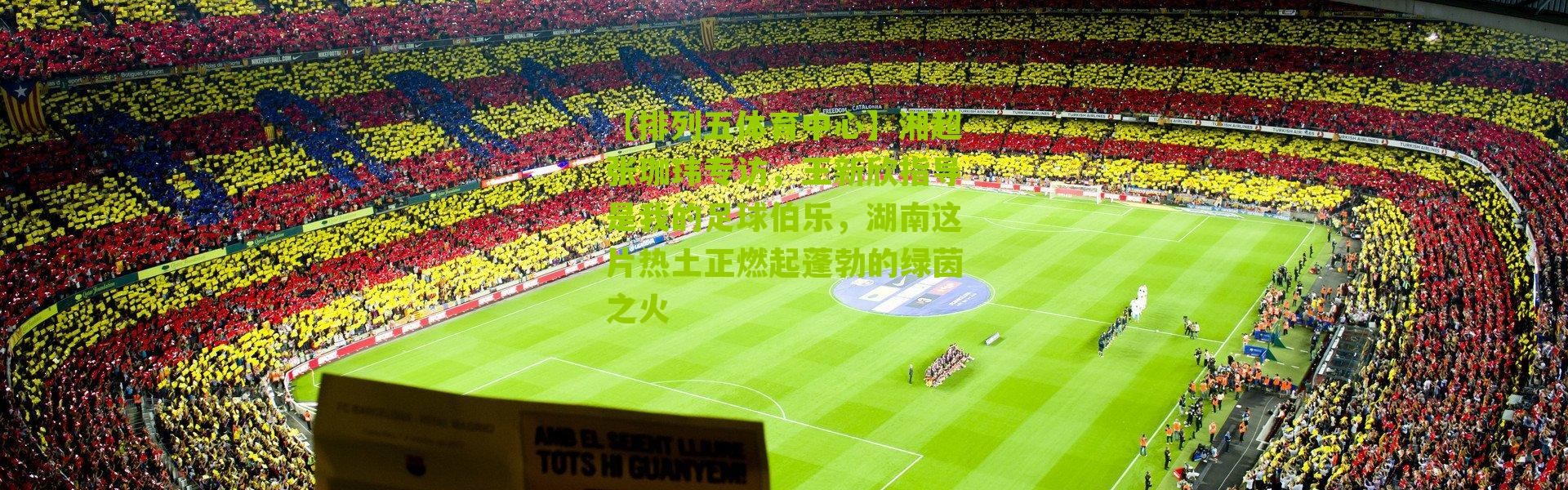 【排列五体育中心】湘超张珈玮专访，王新欣指导是我的足球伯乐，湖南这片热土正燃起蓬勃的绿茵之火